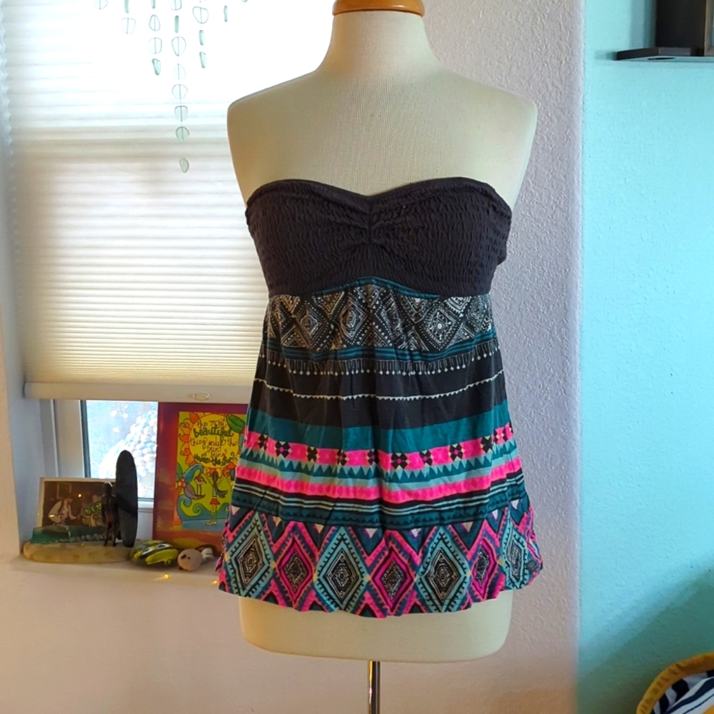Billabong scrunchie top